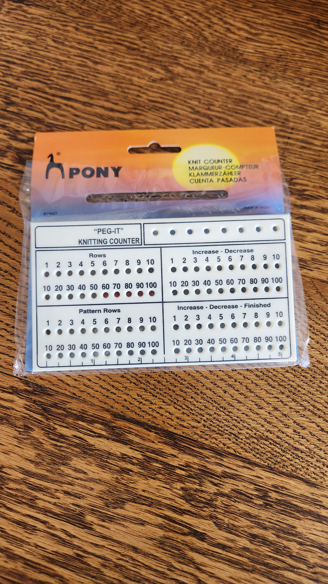 Knit Counter Tray