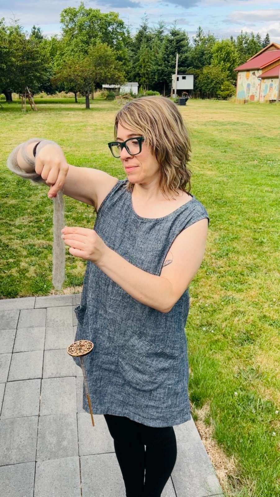 Spinning Exploration with Skagit Woolen Works, Friday June 27th 1:30 - 3pm