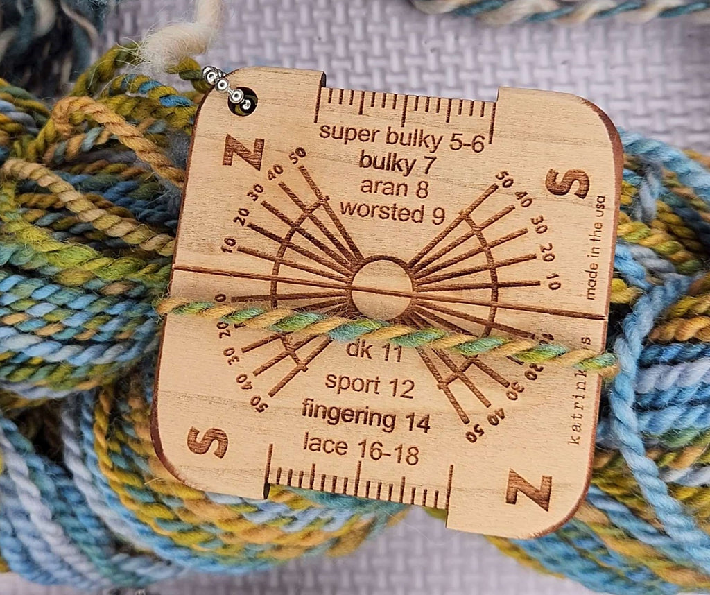 Yarn Twist Degree Gauge Ewethful Fiber Farm and Mill