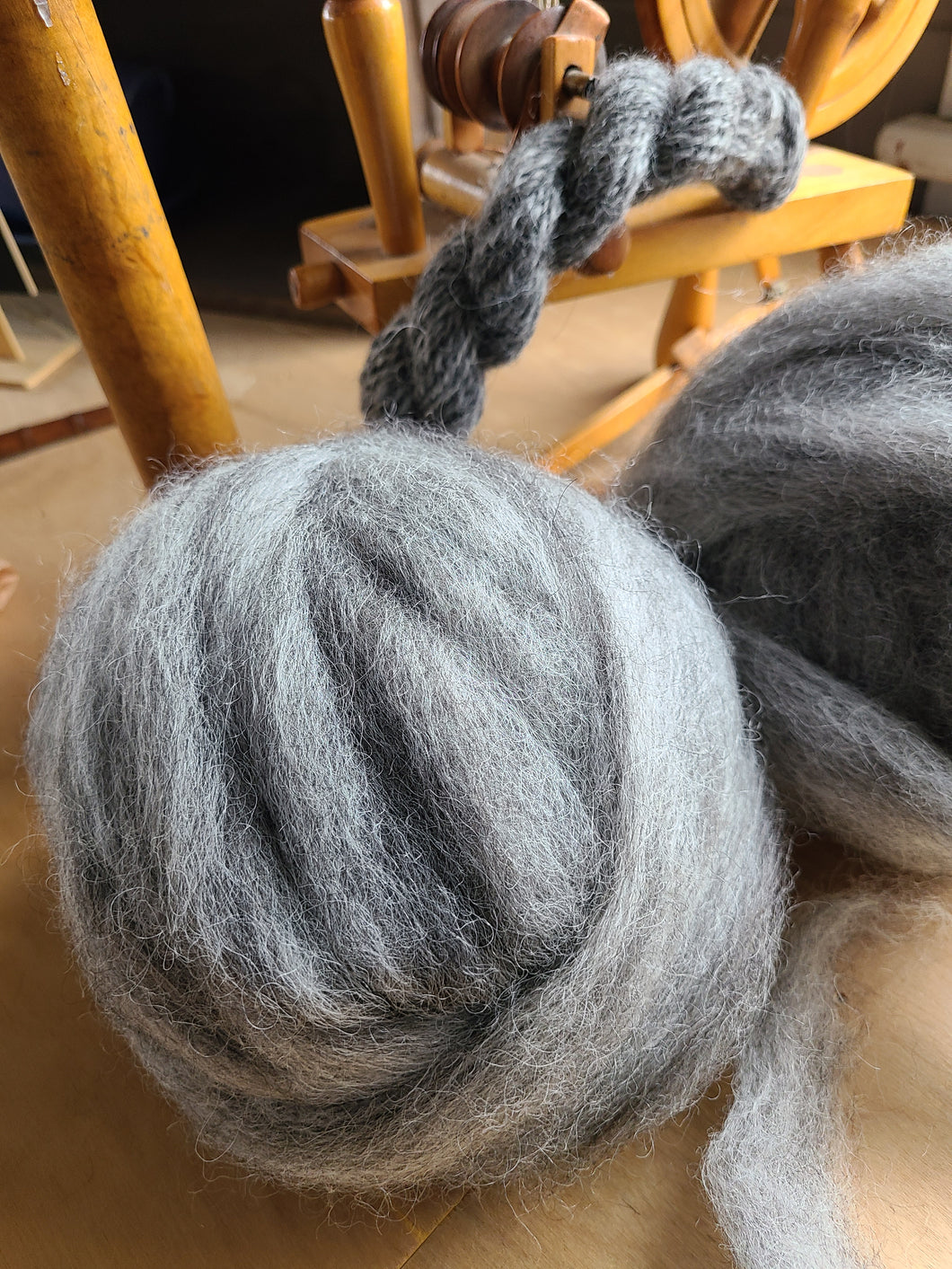 Lincoln Longwool Roving - 4oz