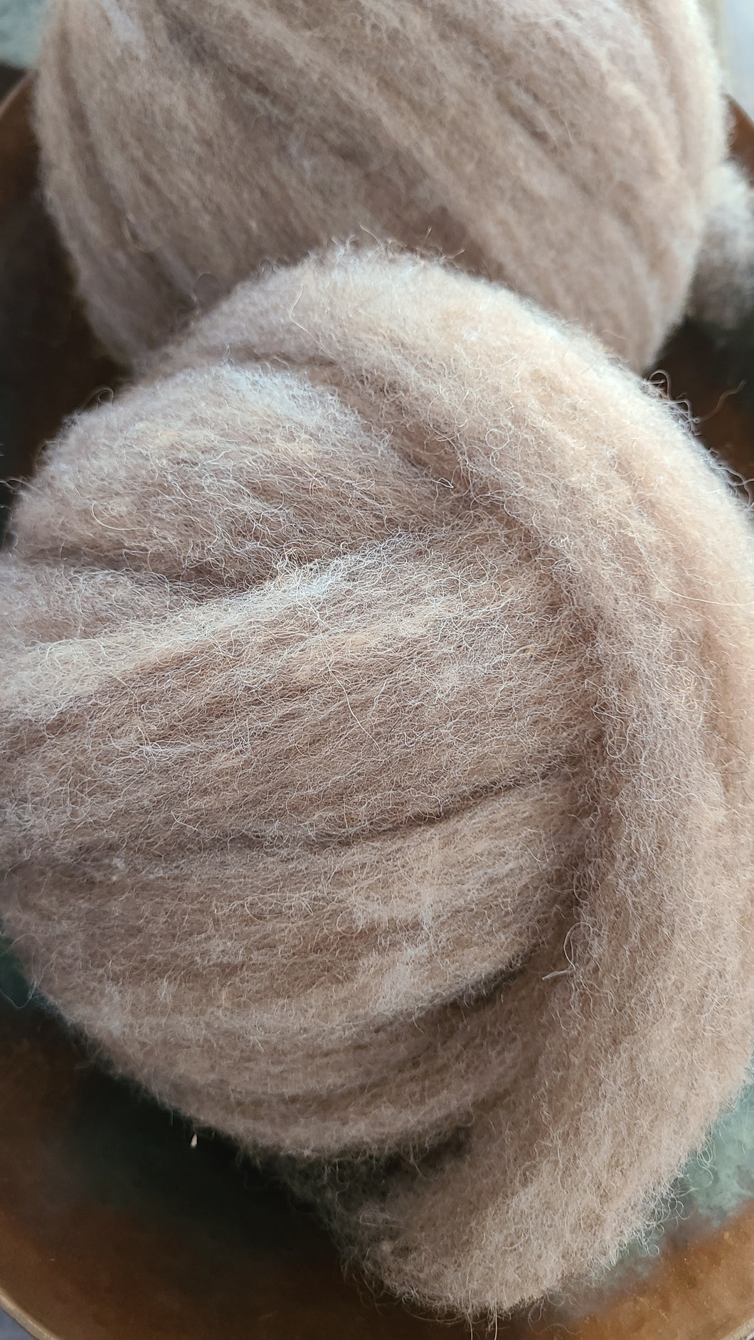 Camel/wool Blend - January 2022 Fiber Club - 4 oz