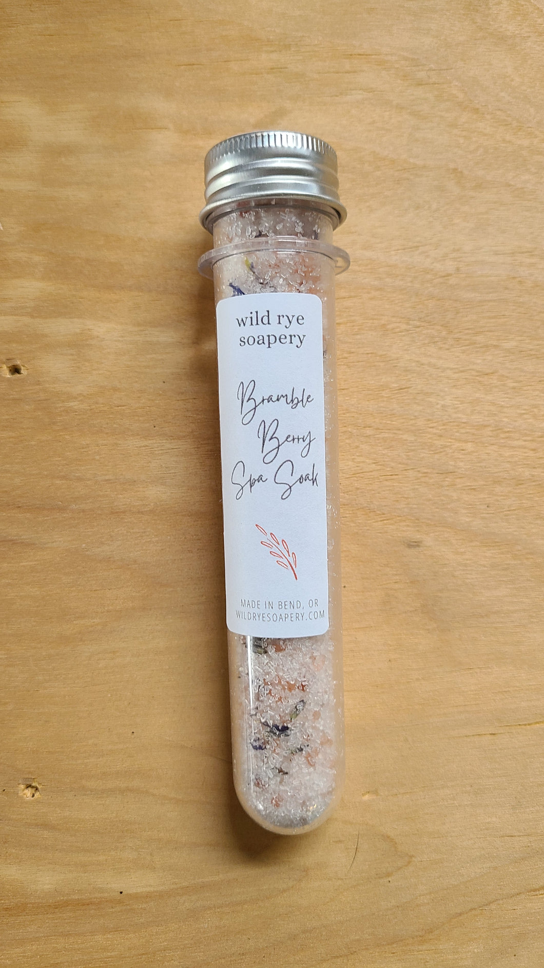 Bramble Berry Spa Soak by Wild Rye Soapery 1.6 oz tube