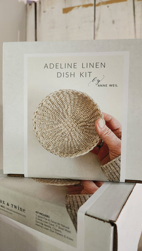 Adeline Linen Dish Basket Kit (makes 2)