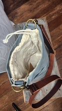 Canvas bucket project bag