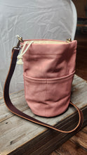 Canvas bucket project bag
