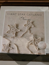 Giant Garland Crochet Star Kit - Ivory