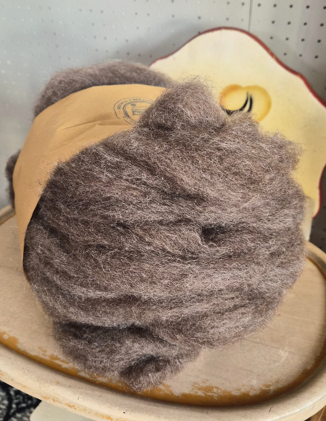 Signature Halsey Blend - Romney/Alpaca/Silk roving 4 oz