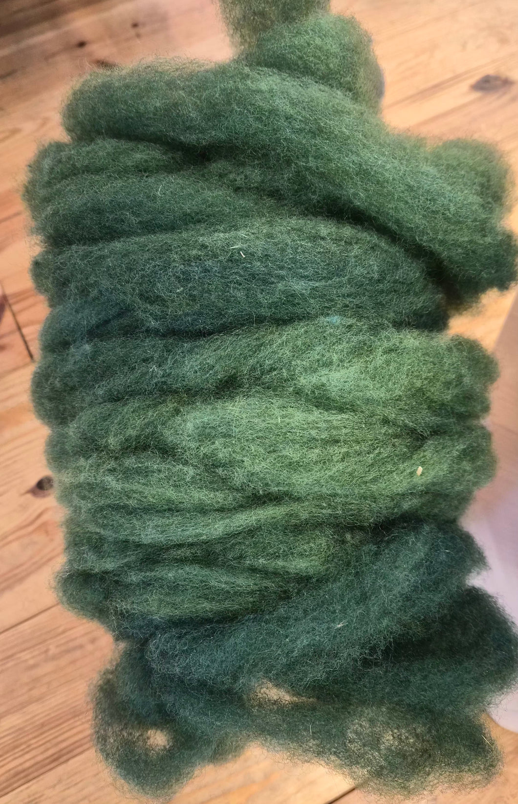 BFL x East Friesian cross wool Ewethful's 