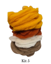 Hapkerchief spin-to-knit along Shetland wool kits