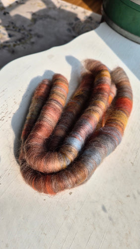 Fall inspired rolags