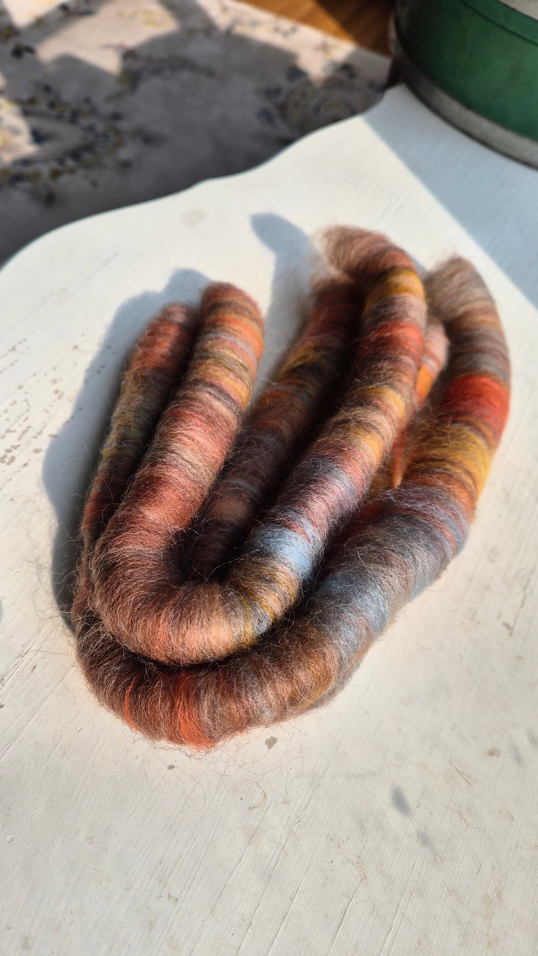 Fall inspired rolags