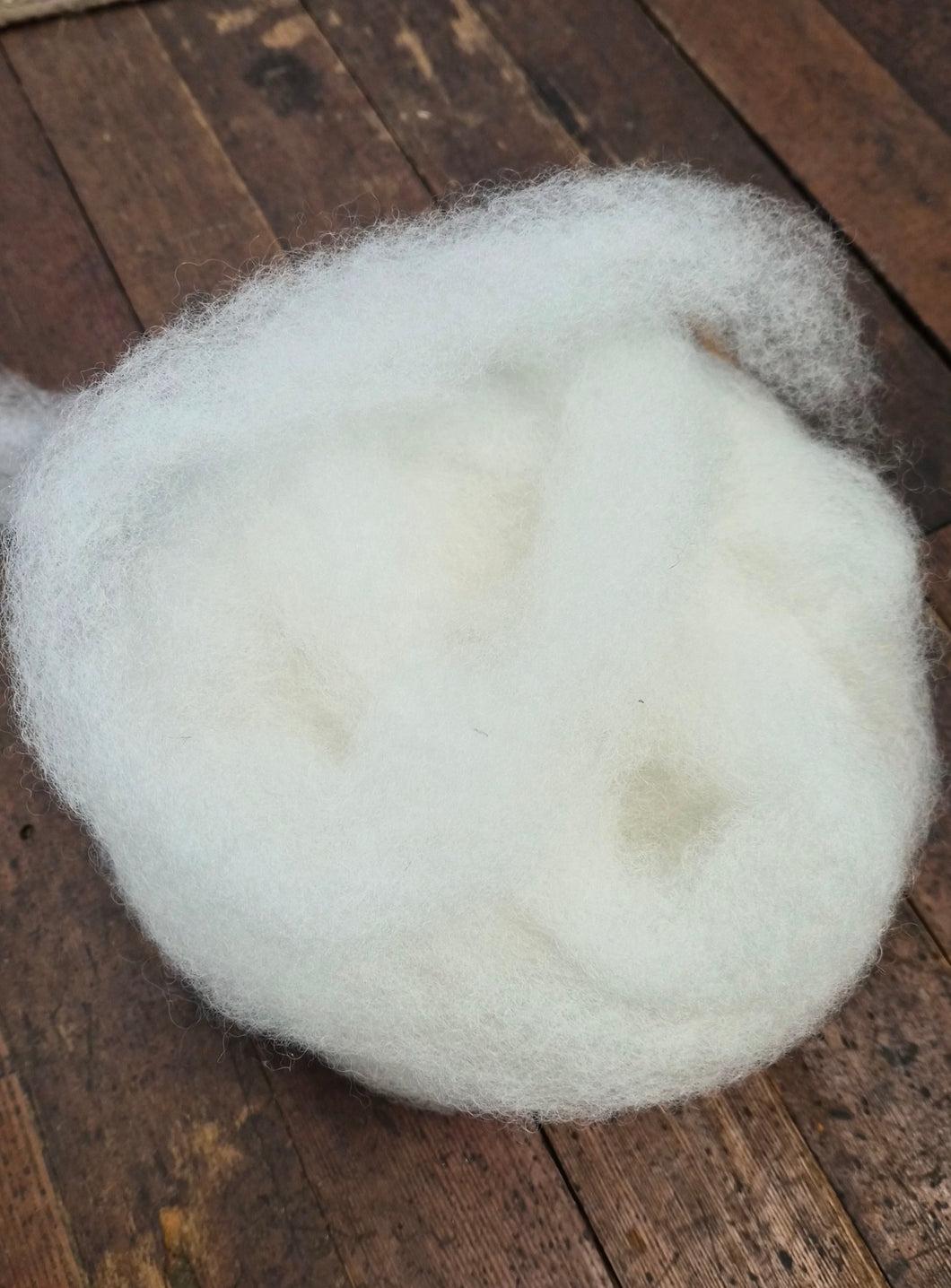Border Leicester Wool Roving - Great for Beginners