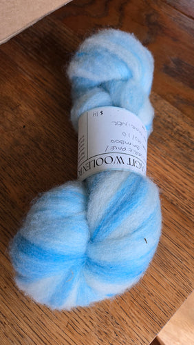 Skagit Woolen Roving - Corriedale/bamboo blend roving