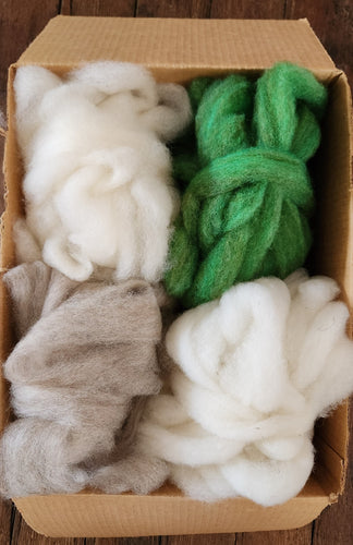 Hand Spinning Wool Sampler Pack
