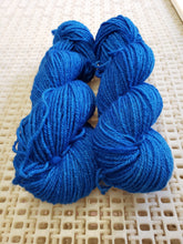 Deep Sea Blue Wool Yarn -Aran Weight 200 yards