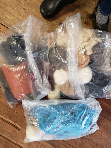 Fiber Grab Bags - at least 8oz