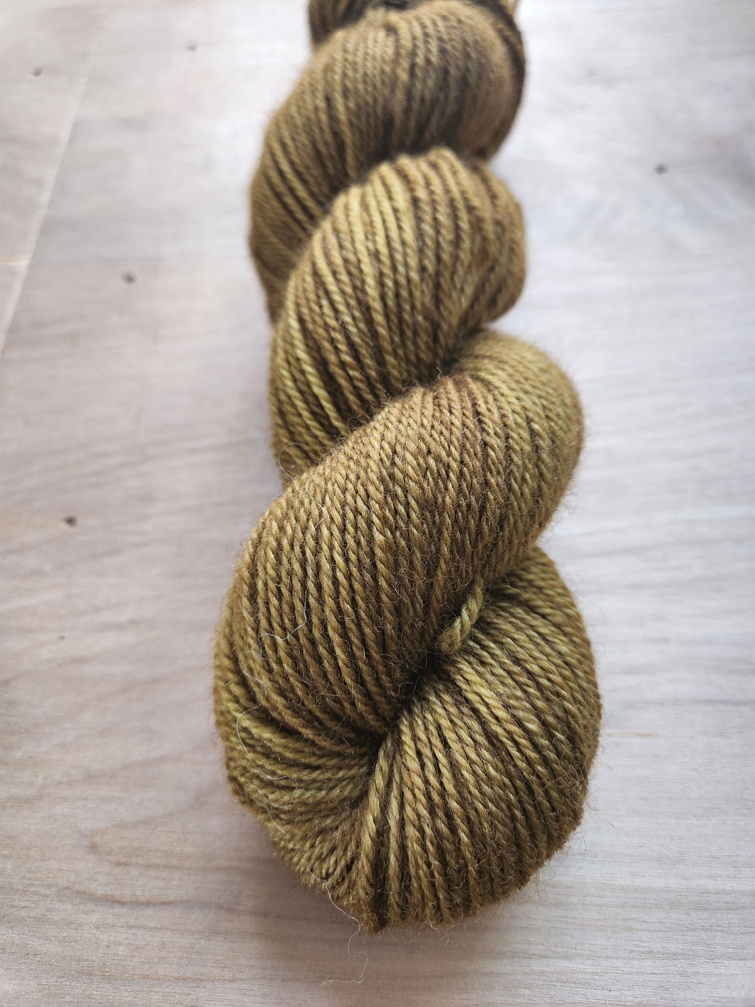 Light Brown Romney/Alpaca Yarn 3oz - River Cottage Farm