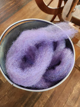 Romney Dyed In the Wool Roving - Great for Beginners - 4oz