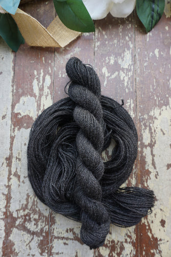 Shetland Black - Fingering Weight