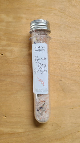 Bramble Berry Spa Soak by Wild Rye Soapery 1.6 oz tube