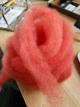 Romney Dyed In the Wool Roving - Great for Beginners - 4oz